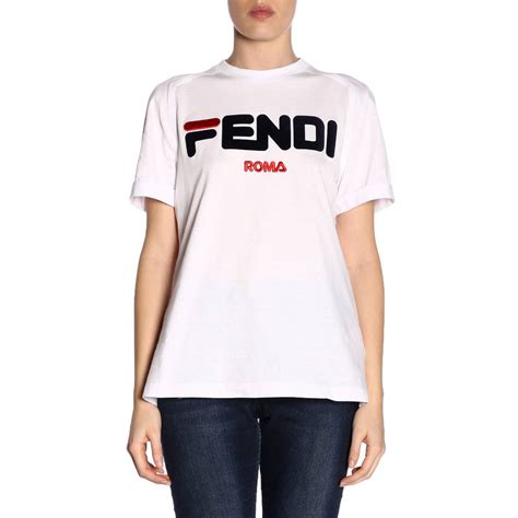 fendi tshirt white|fendi tshirt price.